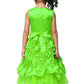 Asmaani Kids Party Wear Stylish Dresses, Perfect for Parties, Functions & Vacations - Mint Green
