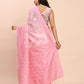 Shree Shyam Fashion Linen Cotton Light Pink Saree