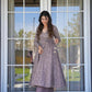 Aayaa Designer Printed Cotton Silk Suit - Multi Color