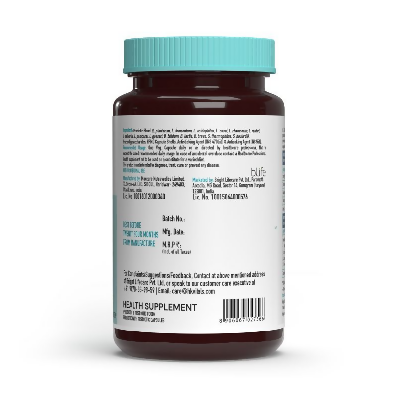 HK Vitals Pre and Probiotics Capsules - Swadesiicart