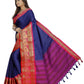 Vamika Banarasi Silk Royal Blue Weaving Saree | Swadesiicart