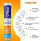 Dr Trust Vitamin C Effervescent Tablets - Orange Flavor - Swadesiicart