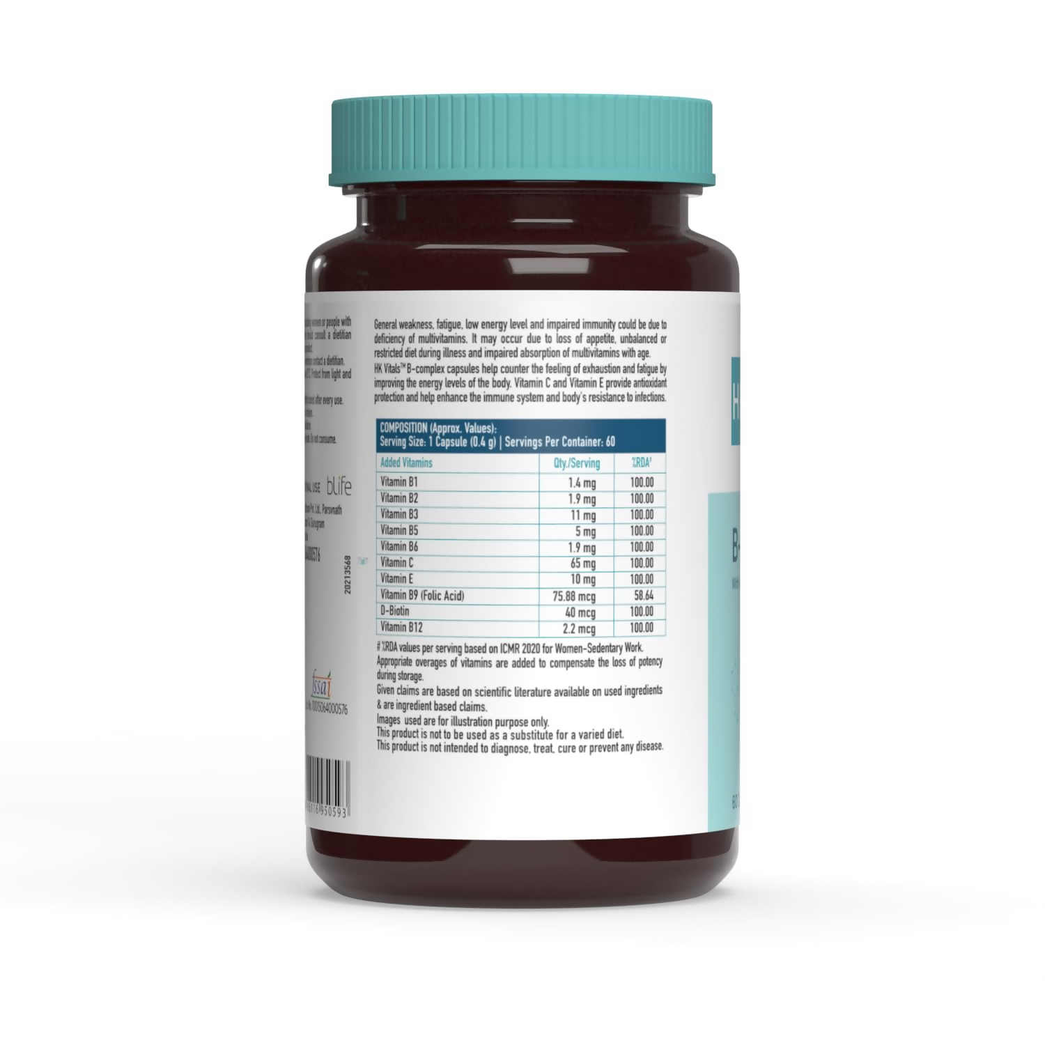 HK Vitals Vitamin D3 Capsules - Swadesiicart