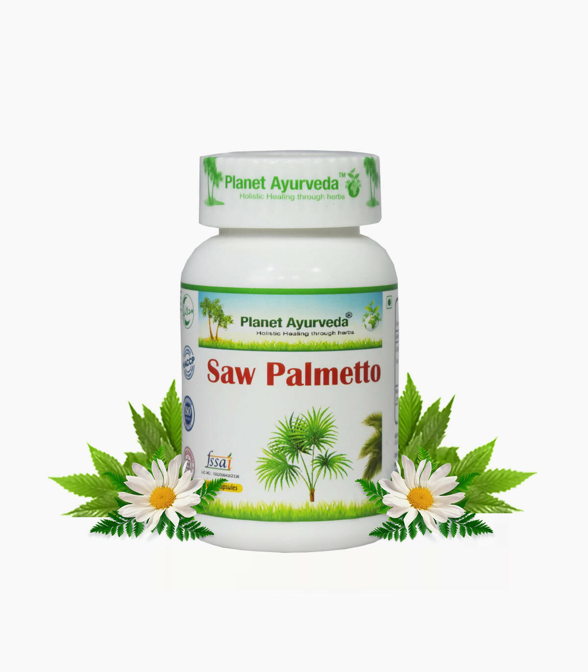Planet Ayurveda Saw Palmetto Capsules - Planet Ayurveda