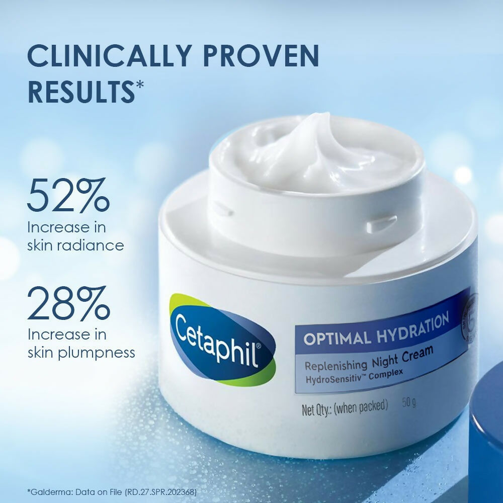 Cetaphil Optimal Hydration Night Cream - Swadesiicart