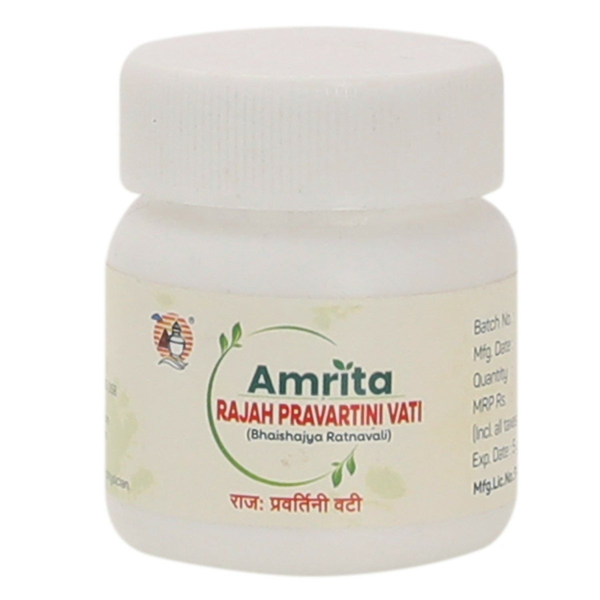 Amrita Rajahpravartini Vati - Amrita Herboceuticals