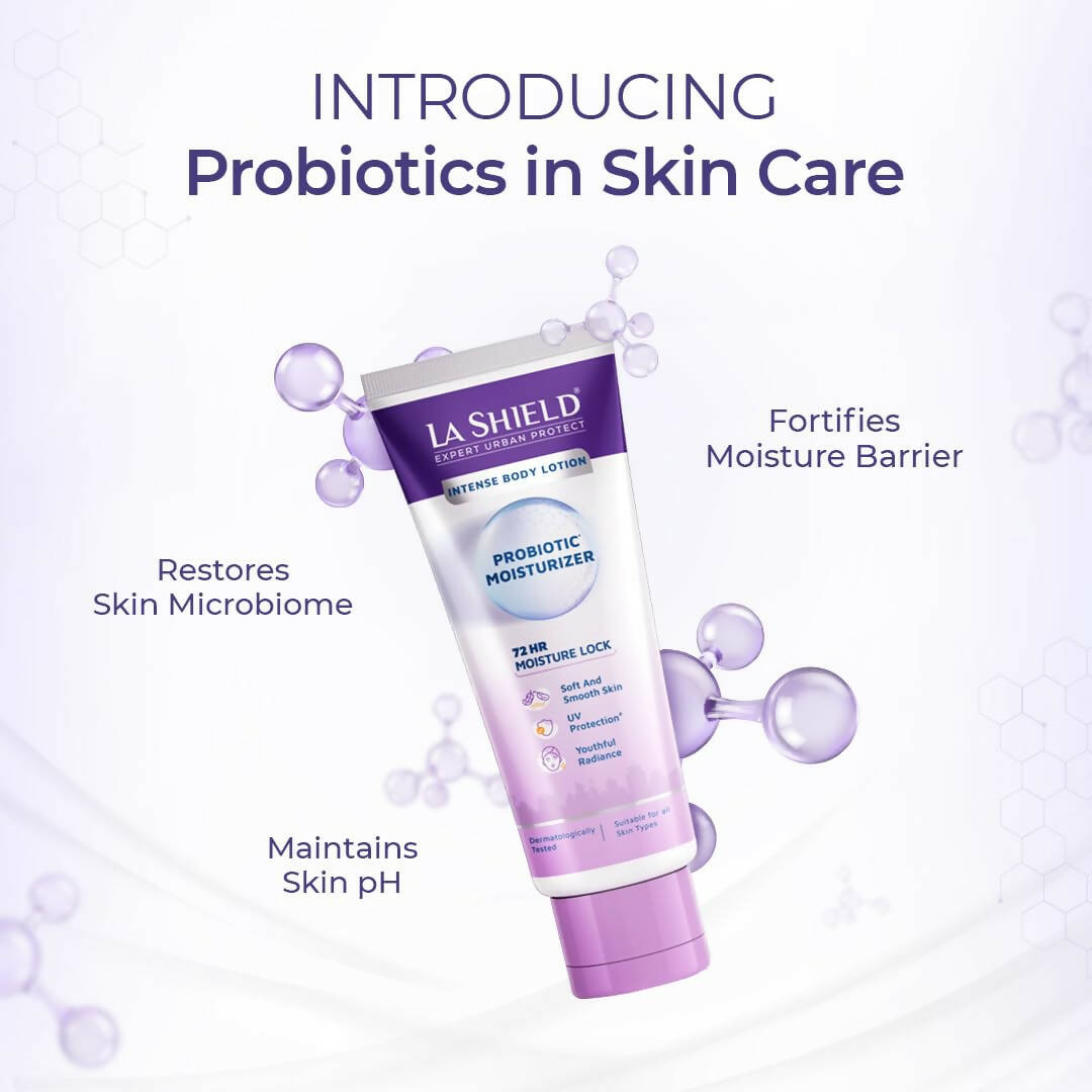 La Shield Probiotic Moisturizer Intense Body Lotion - Swadesiicart