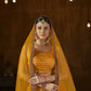 Wedding Designer Yellow Georgette Lehenga Choli - Anbazaar | Swadesiicart