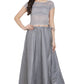 Asmaani Grey Color Maxi Skirt