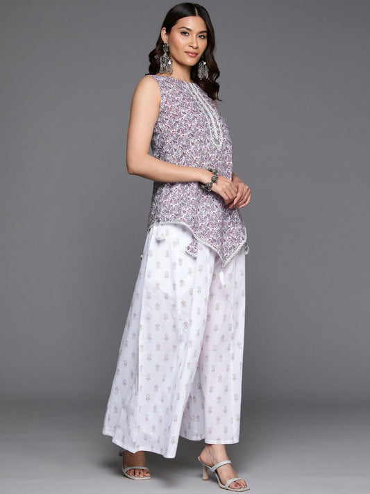 Ahalyaa Women's Traditional Wear Co-ods - Maroon - Swadesiicart