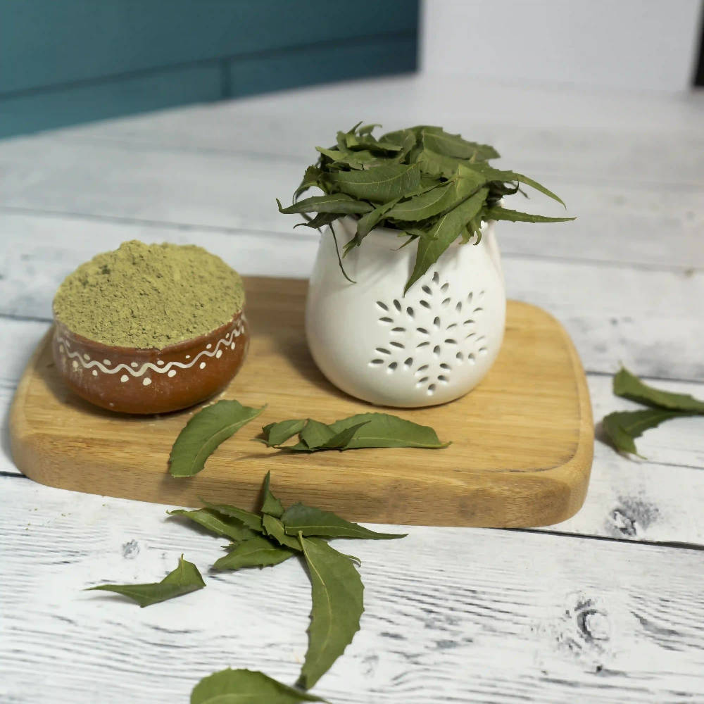 The Wellness Shop Organic Neem Leave Powder | Swadesiicart