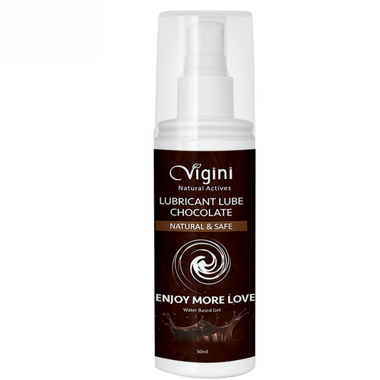 Vigini Intimate Chocolate Lubricant Personal Lube Water Based Gel - Global Medicare Inc