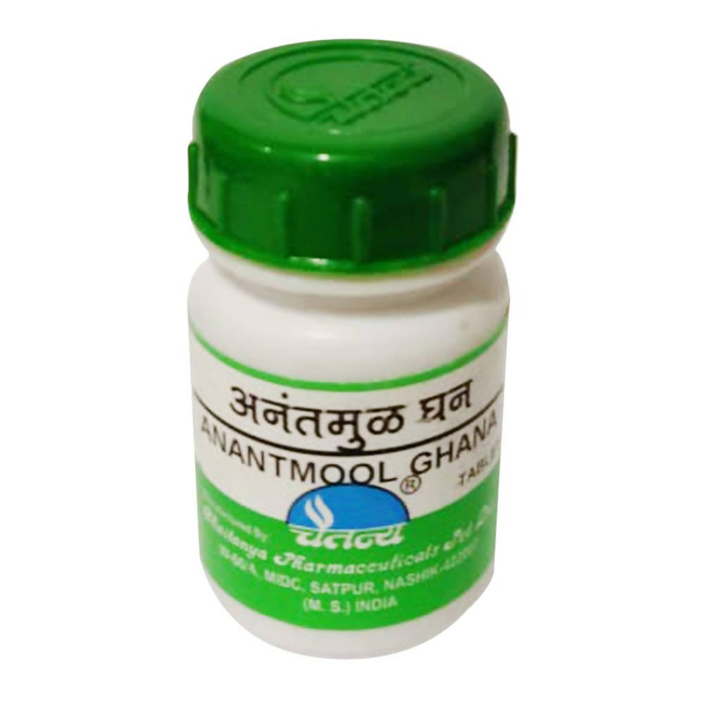 Chaitanya Pharmaceuticals Anantmool Ghana Tablets | Swadesiicart