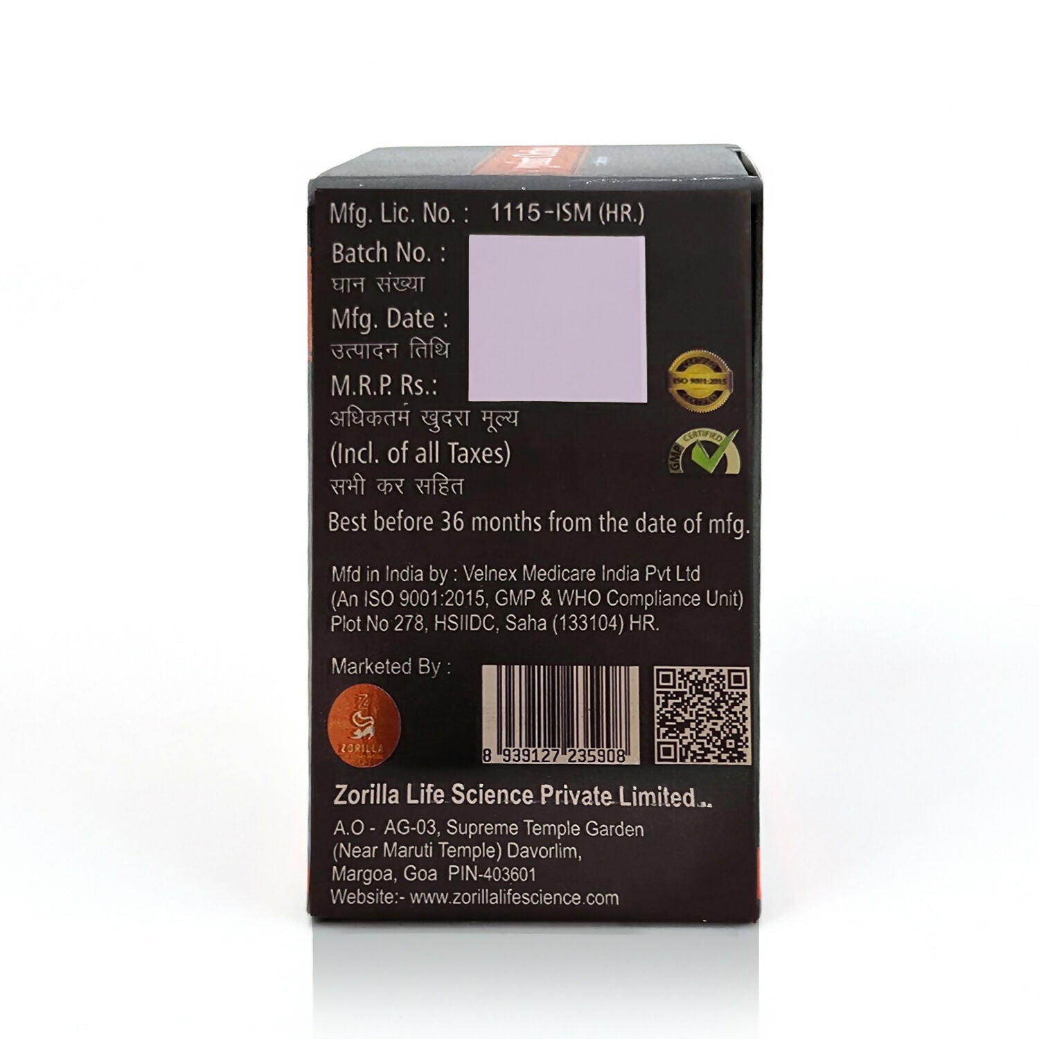 Zorilla Life Science Zojoint Ortho Tablets | Swadesiicart