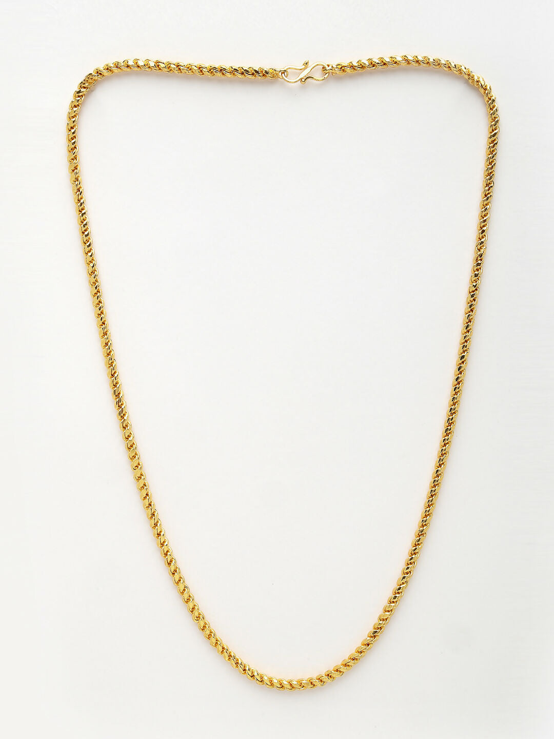 NVR Men's Gold-Polished Stainless Steel Chain - Swadesiicart
