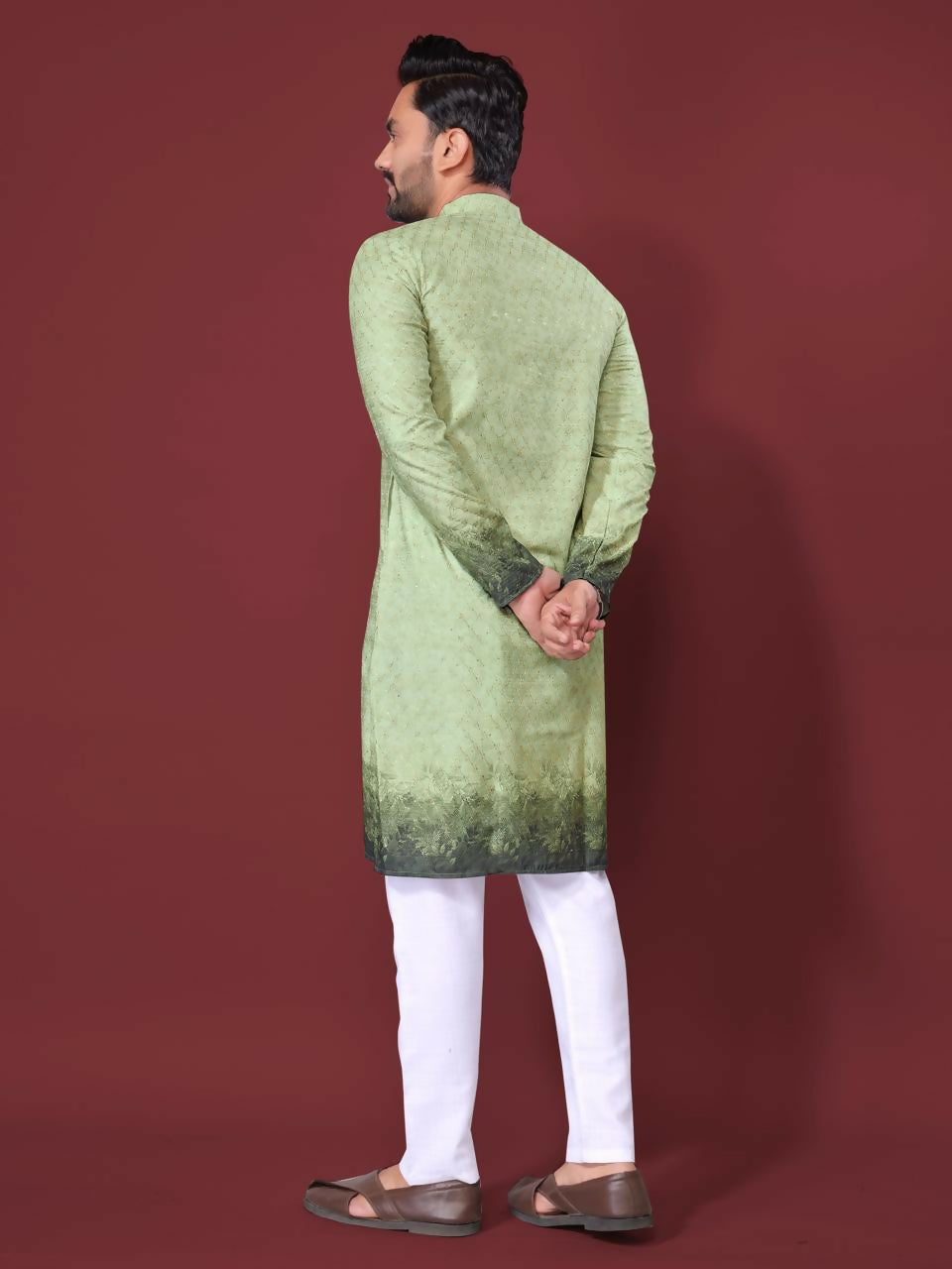 Anaita Green Multi Colour Kurta