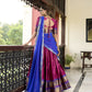 Lorenvalley Ranipink Cotton Silk Weaving Work With Paithani Concept Lehenga Choli | Swadesiicart
