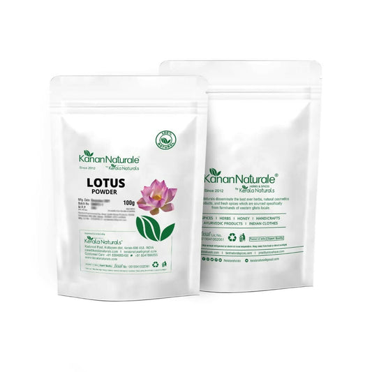 Kerala Naturals Lotus Powder - Swadesiicart