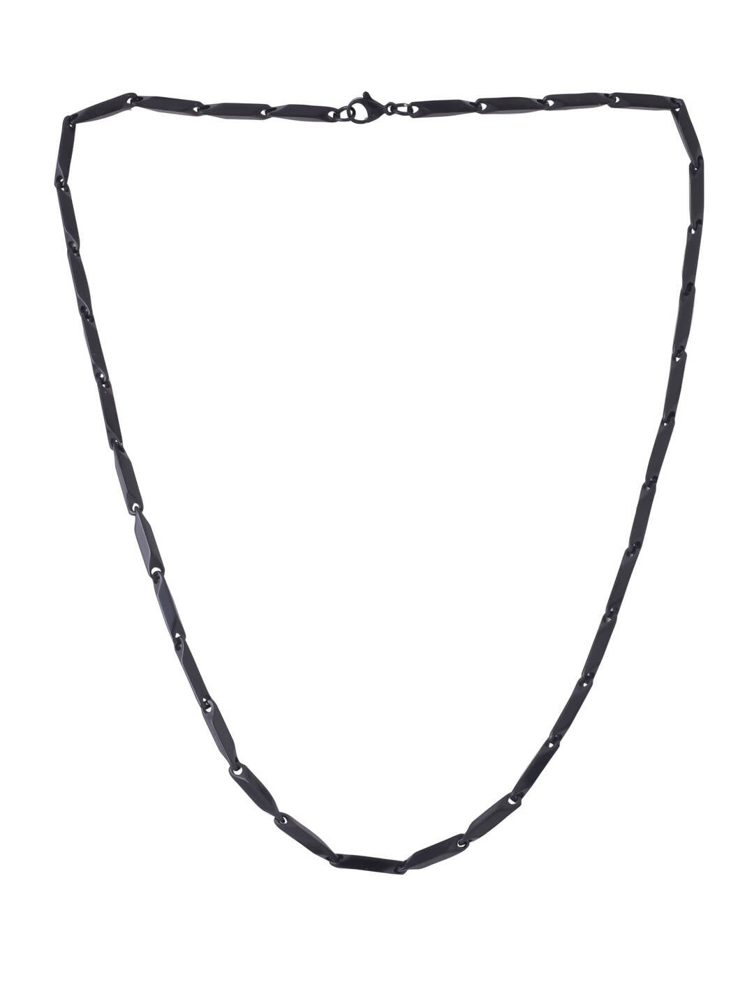 NVR Men's Black Metal Chain | Swadesiicart