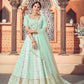 DEIANA'S Beautiful Thread Sequence Lehengha Choli - Pista | Swadesiicart