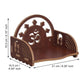 eCraftIndia Brown MDF Wooden Pooja Temple | Swadesiicart