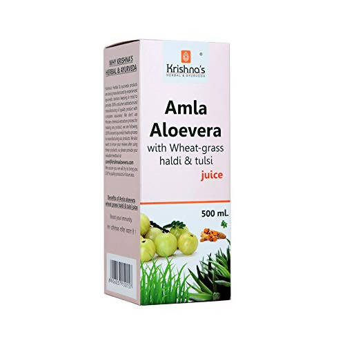 Krishna's Herbal & Ayurveda Amla Aloe Vera Juice | Swadesiicart