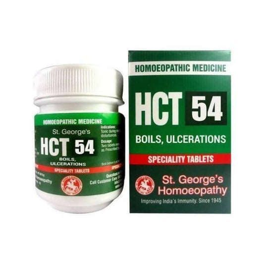 St. George's Homeopathy HCT 54 Tablets | Swadesiicart