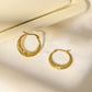 Golden Hoops Women - Ruby Raang | Swadesiicart