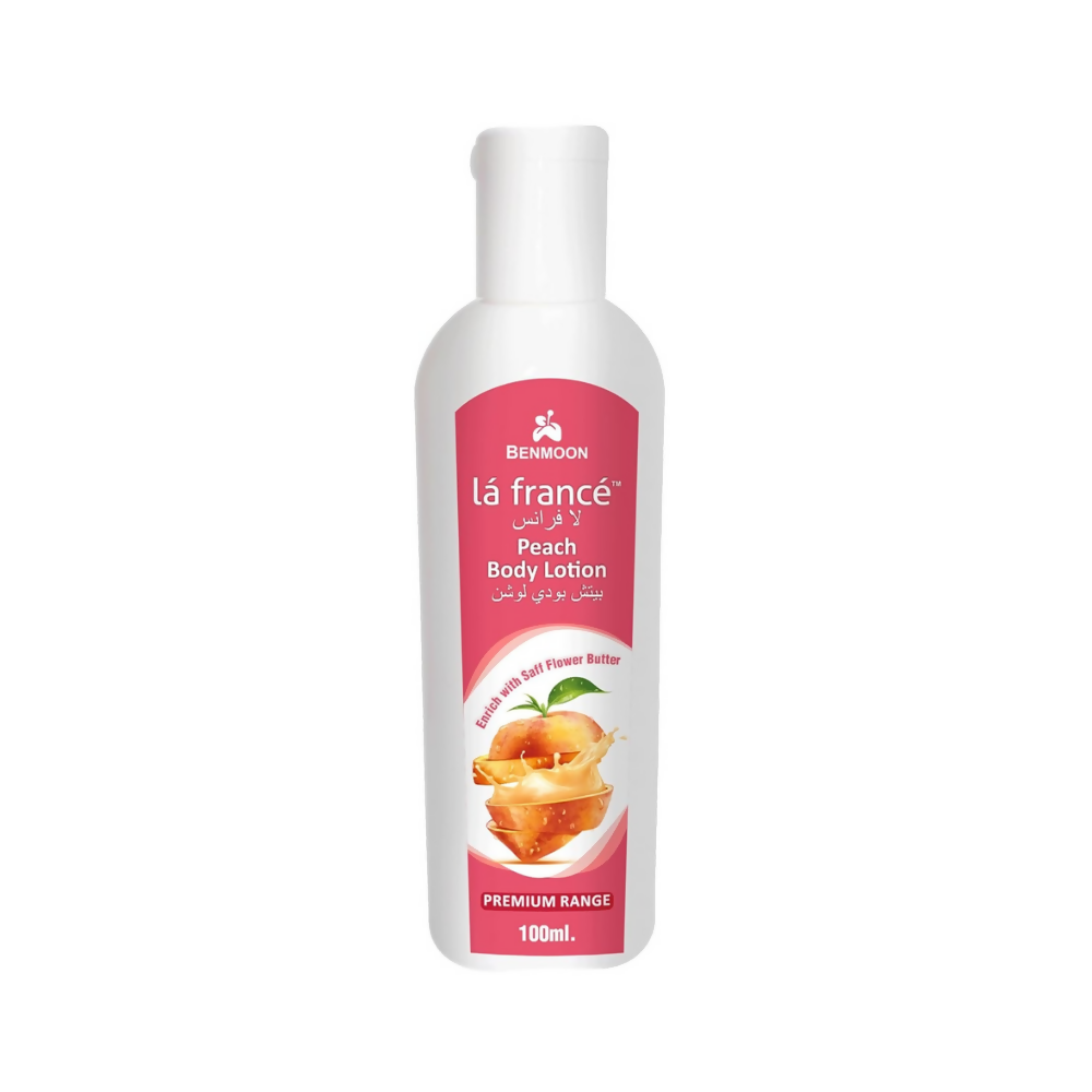 Benmoon Ayurveda La france Peach Body Lotion - Benmoon Pharma