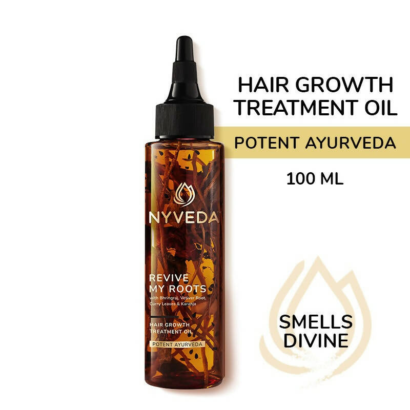 Nyveda Hair Growth Treatment Oil | Revive My Roots | Swadesiicart
