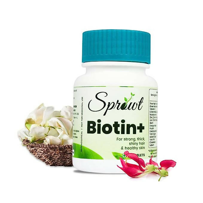Sprowt Biotin+ Tablets - Myupchar