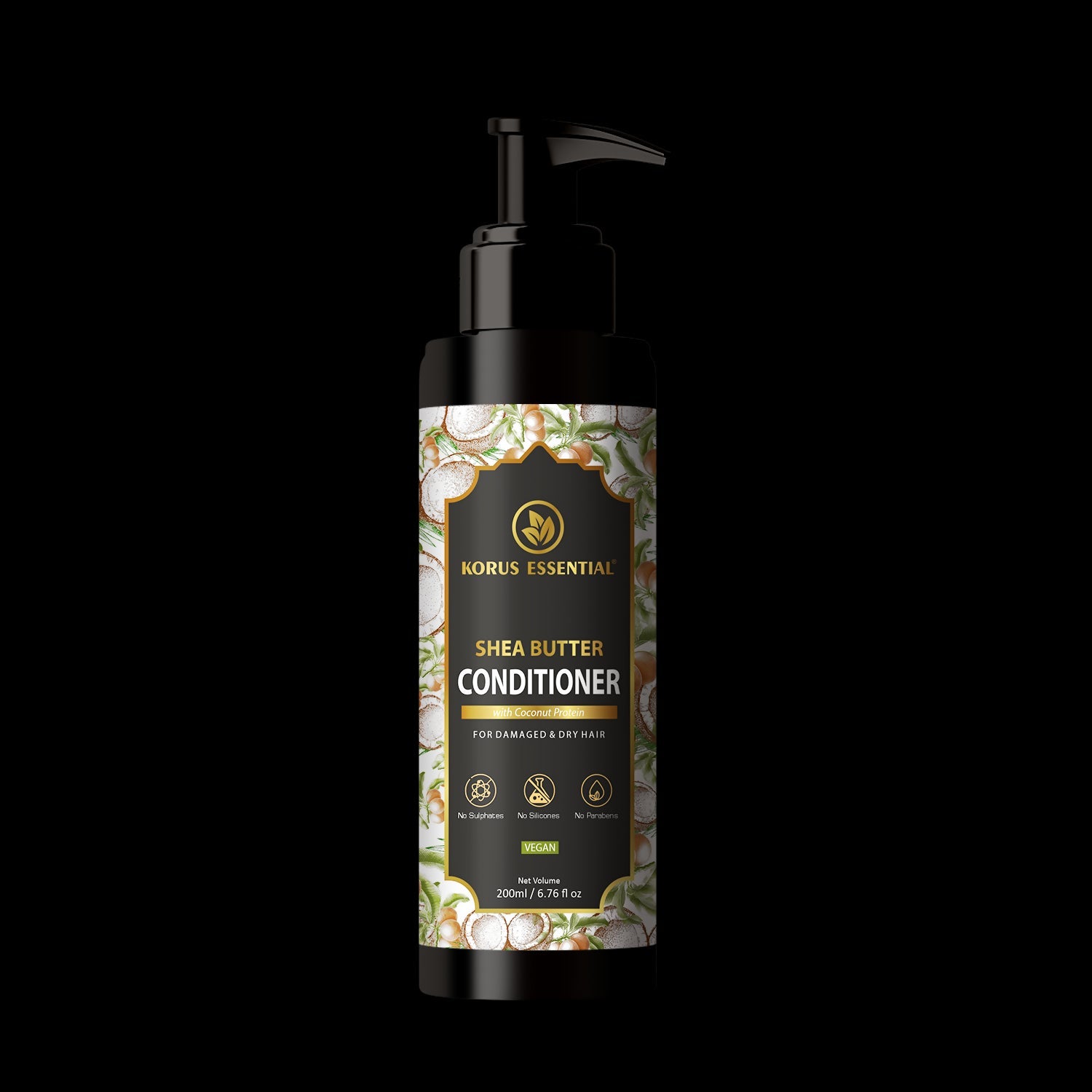 Korus Essential Shea Butter Conditioner With Coconut Protein - Just Jaivik