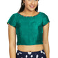 Aastha Fashion Women's Sea Green Art Silk Designer Party Wear Readymade Blouse