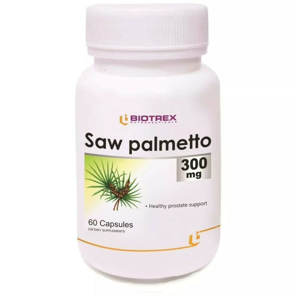 Biotrex Saw Palmetto 300mg Capsules | Swadesiicart