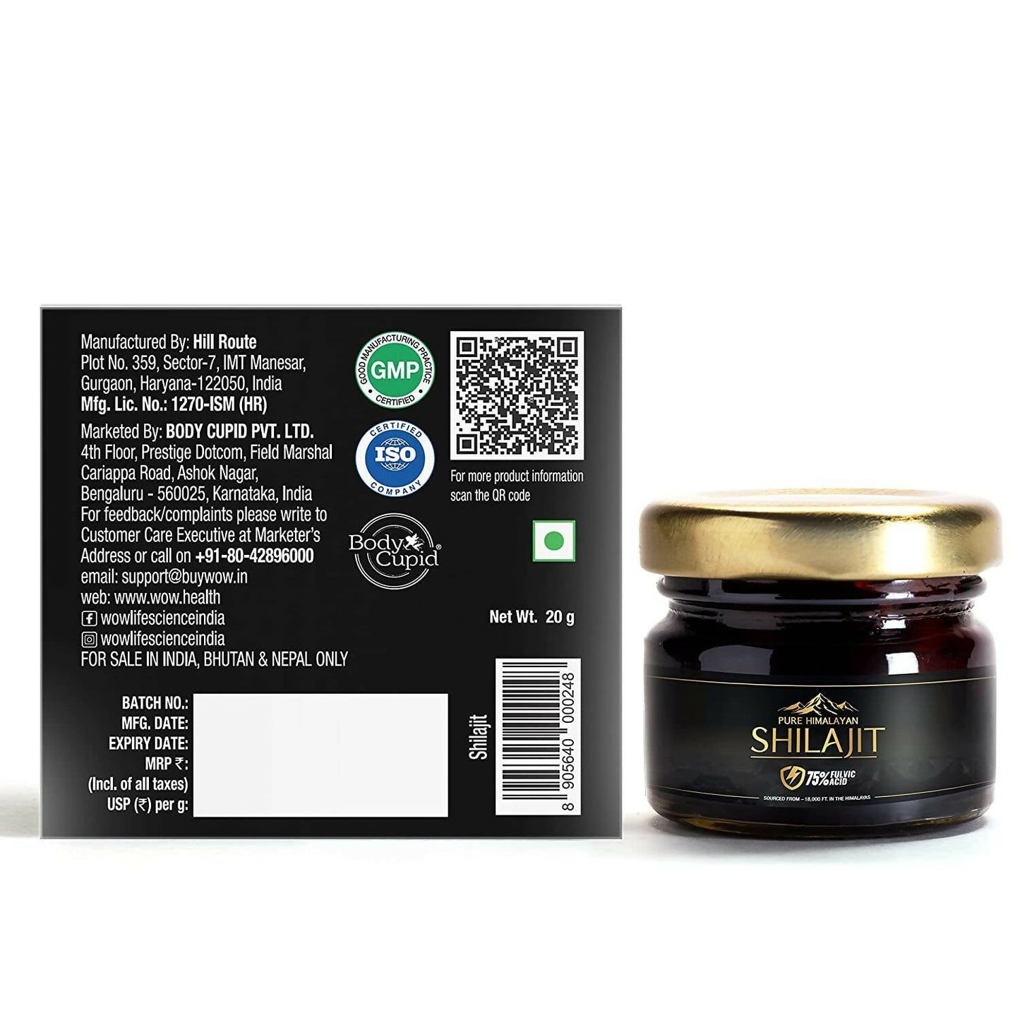 Wow Skin Science Pure Himalayan SJ - Swadesiicart