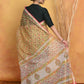 Very Much Indian Pure Kota Cotton Handblock Printed Saree - Yellow | Swadesiicart