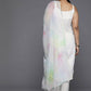 Ahalyaa Women's Traditional wear Kurta Set - White | Swadesiicart