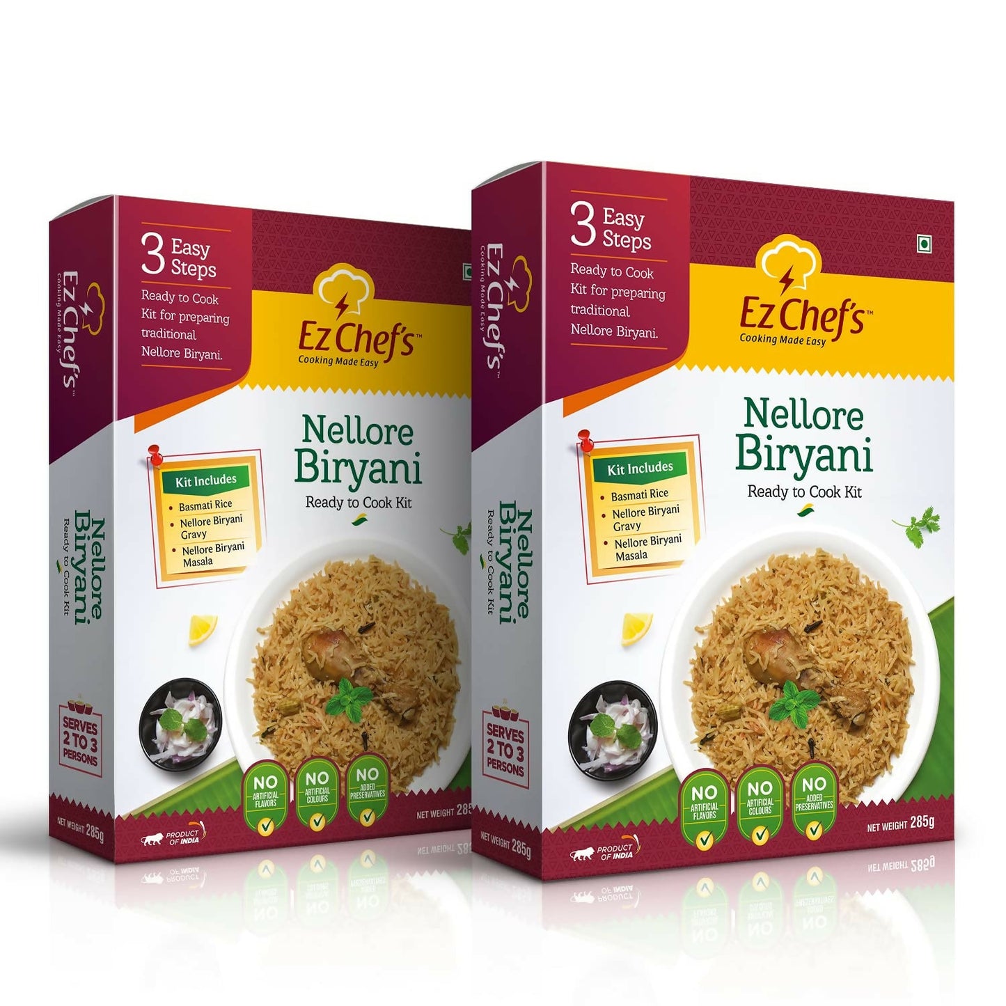 Ez Chef's Nellore Biryani Kit (Andhra Biryani) - Andhra's Famous Biryani | Swadesiicart