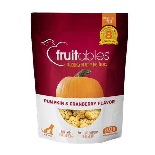 Fruitables Pumpkin And Cranberry Dog Treat - Swadesiicart
