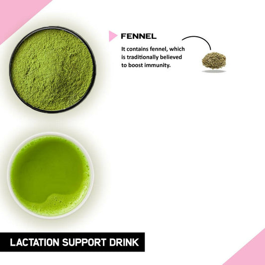 Just Vedic Lactation Support Drink Mix - Swadesiicart