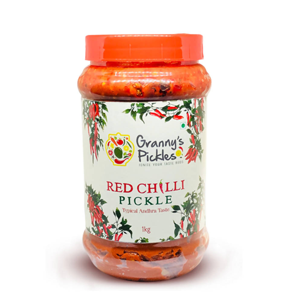 Granny's Pickles Red Chilli Pickle - Swadesiicart