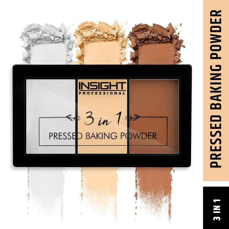 Insight Cosmetics 3 In1 Pressed Baking Powder - Swadesiicart