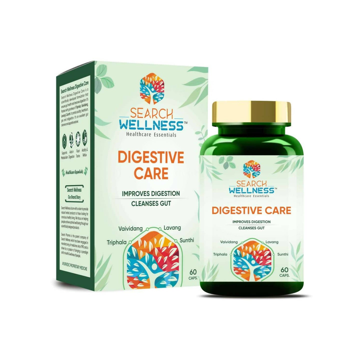 Search Wellness Digestive Care Capsules - Swadesiicart