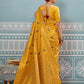Shree Shyam Fashion Yellow Silk Saree
