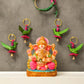 Shuddh Natural Hand Made Palm Leaf Parrot Hanging | Swadesiicart