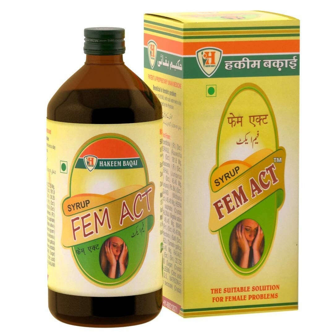 Hakeem Baqai's Fem Act Syrup | Swadesiicart