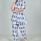 Morchari Digital Print Semi Muslin Co-Ord Set Top & Trouser-Multicolor - Swadesiicart