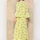 Ahalyaa Women's Traditional wear Kurta - Yellow | Swadesiicart