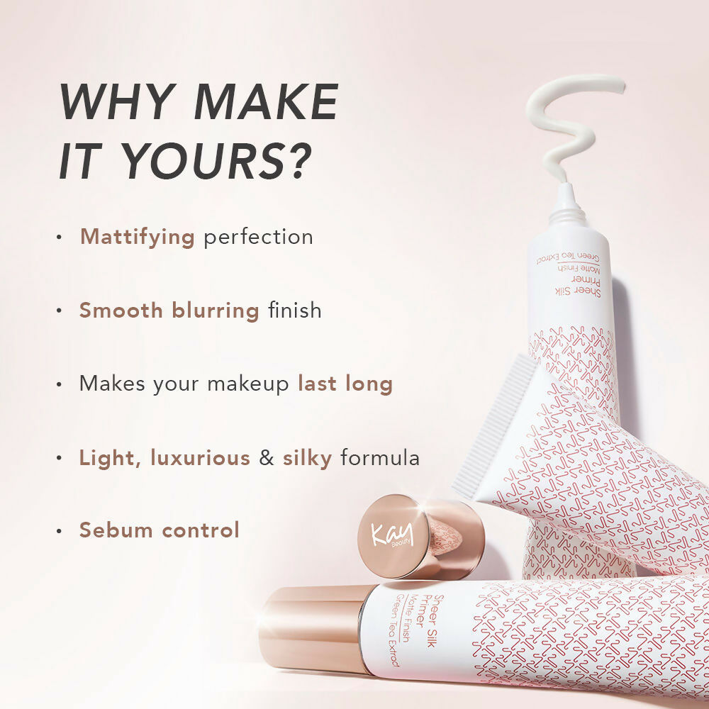 Kay Beauty By Katrina Kaif Sheer Silk Face Primer | Swadesiicart