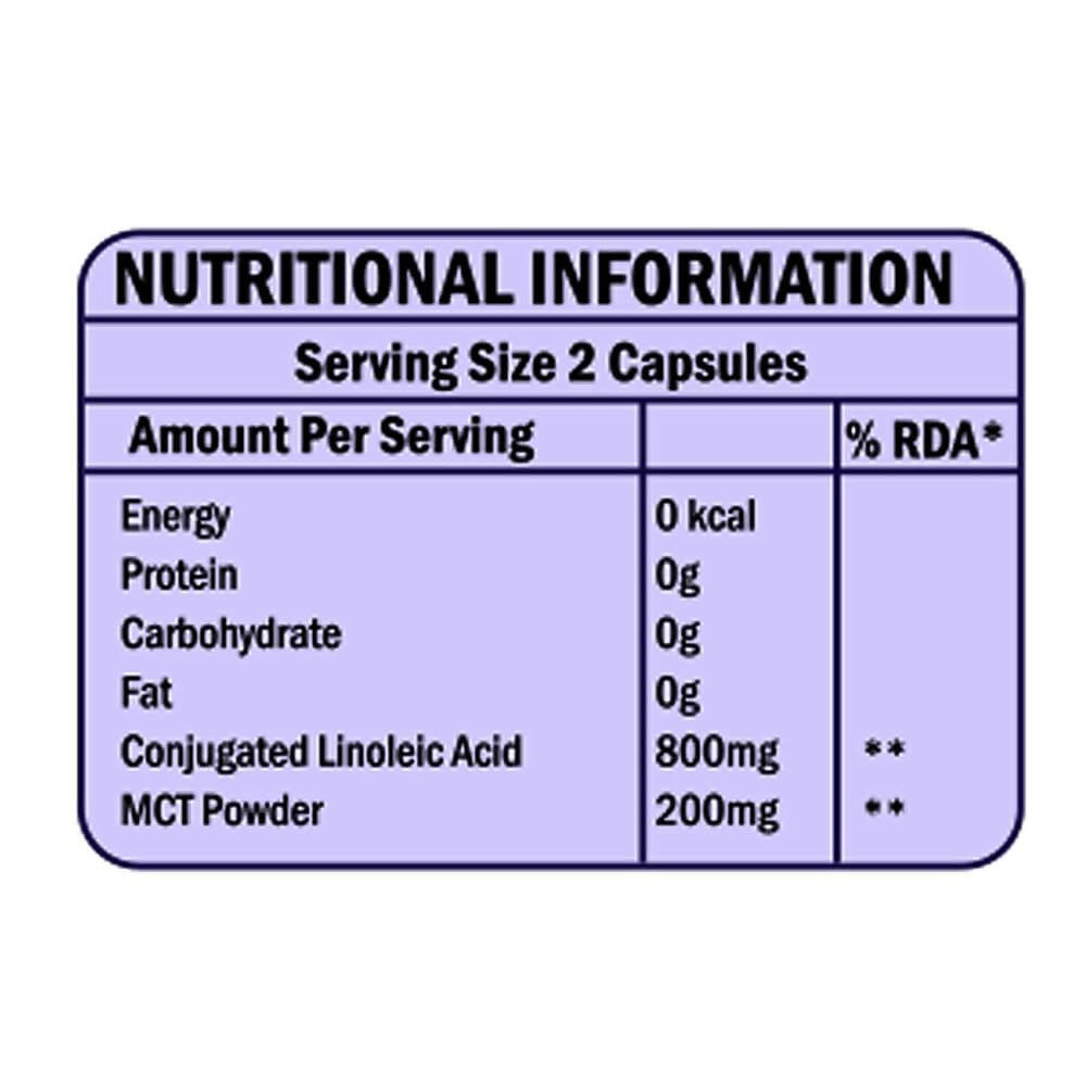 Scitron CLA CORE + MCT Weight Management Veg Capsules - Swadesiicart
